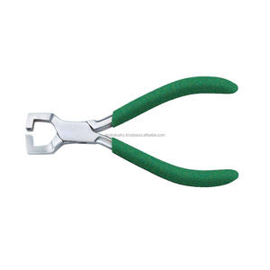 Pince optique professionnelle de haute qualité | Nez de chaîne Combo rond/mâchoire Delrin pince à mâchoires parallèles modèle - Product Image 3