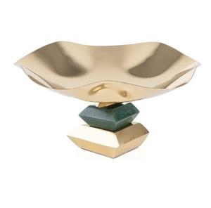 New Fashionable Design Bone Inlay Cake Stand Birthday Party Celebration Sweet and Dessert Server Stand With <b>Glass</b> <b>Dome</b> - Product Image 6