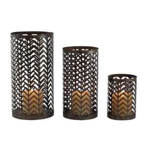 Porte-bougie décoratif en métal, conçu pour créer une ambiance sereine lors des festivals, des célébrations et des soirées paisibles. - Product Image 4