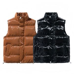 Lightweight Sleeveless Insulated Quilted Puffer Vest Winter Warm Body <b>Warmer</b> for Men <b>Women</b> for Outdoor Travel Formal Style - Product Image 5