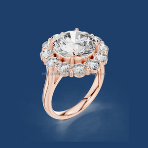 Barry Coats 14K Gold Luxury And Trendy anillo de diamantes de oro estilo minimalista para mujeres modernas - Product Image 1