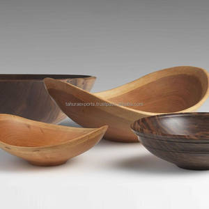 Bol à salade de fruits en bois moderne 2026, en forme, taille et finitions personnalisées, pour la décoration de la table à la maison et les fournitures de fête - Product Image 5