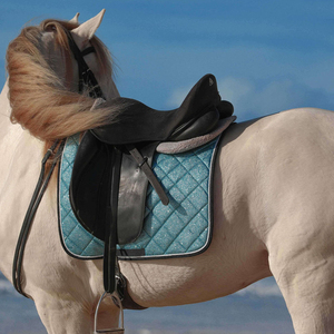 Customizable Color Dressage Horse Saddle Pads Set Comfortable Equine Care <b>Tool</b> Fabric Lining Horse Riding Supplies - Product Image 4