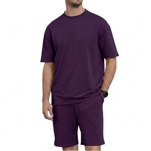 Nouvelle tendance : Ensemble deux pièces grande taille pour homme, style digital fashion, décontracté, pour la plage, short et t-shirt, unisexe - Product Image 5