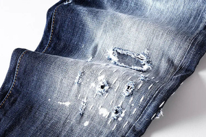 Pantalones vaqueros anchos para hombre, estilo streetwear y2k, con logo personalizado, proveedor mayorista, fabricante de jeans de alta calidad - Product Image 4
