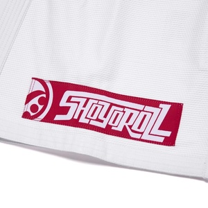 ชุดยิวยิตสู Shoyoroll Competitor 21 สีแดง 450 กรัม สีขาว พร้อมกระเป๋า - Product Image 6