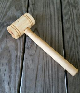 Marteau de juge en bois artisanal, marteau, maillet, marteau d'enchéreurs, pour la fabrication et la vente en gros - Product Image 3