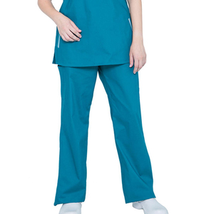 ชุดยูนิฟอร์มแพทย์สำหรับผู้หญิง แฟชั่นชุดทำงานสำหรับแพทย์ ชุดทำงานโรงพยาบาล ร้านเสริมสวย สปา ระบายอากาศได้ดี ผ้าฝ้าย 100% - Product Image 5