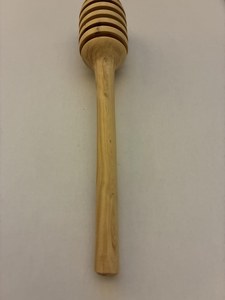 Cuchara de Madera para Miel, Agitador de Madera de Olivo Natural con Cabeza Ranurada y Mango Largo, Personalizable, de Madera de Mango Natural - Product Image 6