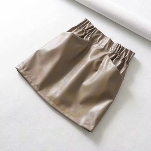 Faldas de Cuero Genuino 100% para Mujer, Cintura Alta, Ropa al por Mayor, Vestido Casual para Fiesta al Aire Libre - Product Image 2