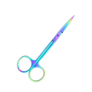 Ciseaux à sourcils de qualité supérieure en acier inoxydable pour soins de beauté, personnalisables avec logo et taille - Product Image 4