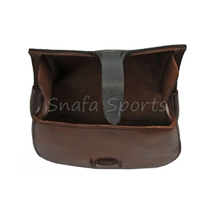 Sac banane unisexe en cuir véritable de haute qualité, noir, nouveau sac de taille, pochette de voyage, vente en gros, mode - Product Image 3