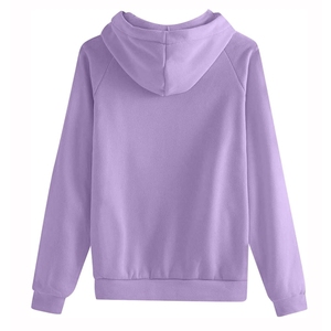 Ensemble de survêtement sportif léger et respirant pour femme enceinte, grande taille, couleur unie, avec short et sweat à capuche – Vente en gros personnalisée pour l'automne - Product Image 6