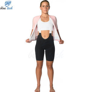 Conjunto de Uniforme de Ciclismo para Mujer, Jersey de Ciclismo de Manga Corta de Secado Rápido y Pantalones Cortos, Ropa de Ciclismo Elástica y Cómoda, Servicios OEM - Product Image 3