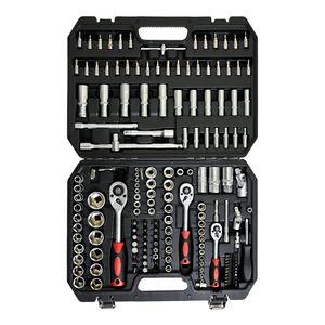 Set di Attrezzi Universali da 171 Pezzi per Riparazioni Domestiche e Auto, con Chiavi a Bussola e Cricchetto, Cassetta degli Attrezzi per Uomini e Uso Domestico - Product Image 5