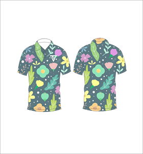 Camisa Polo con Estampado Floral Abstracto para Hombre, Informal, de Verano, Manga Corta, Transpirable, Ligera, a la Moda, para Golf - Product Image 6