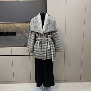 Premium Women's Fur <b>Coat</b> Oversized Warm Plush Winter Jacket Elegant Casual Wear OEM Factory Wholesale Supplier - Product Image 4