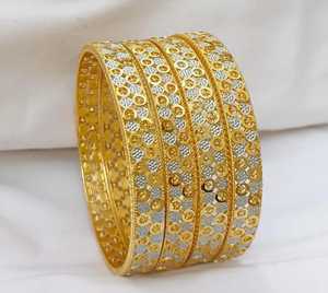 Vente en gros MN EXPORTS Bracelet en laiton pour femmes, vintage, fait main, bijoux ethniques traditionnels pour mariage - Product Image 6