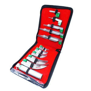 Set de Laringoscopio de Fibra Óptica MAC Miller, Kit de Intubación de 11 Piezas con Hojas y Mango, Equipo Médico con Certificación CE - Product Image 6