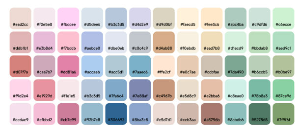 Couleurs personnalisées