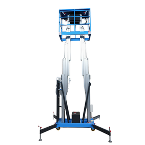 Plateforme élévatrice à ciseaux électrique, écoénergétique, capacité de 500 kg, hauteur de 7 m, certifiée CE, faible niveau sonore - Product Image 2