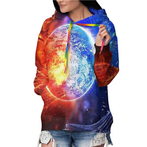 เสื้อฮู้ดสตรีทแวร์สั่งทำพิเศษสำหรับผู้หญิง ฮู้ดดี้แบบซับลิเมชั่นสีสันตามสั่ง ฮู้ดดี้สไตล์โดดเด่นสำหรับผู้หญิง มีจำหน่ายแล้ว - Product Image 1