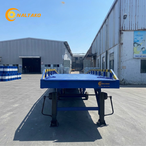 Rampe mobile robuste 12T pour chantier, longueur 14000 mm, pour déchargement de conteneurs de 40 pieds - Product Image 1