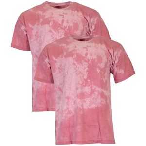 T-shirts pour hommes délavés à l'acide, faible MOQ, personnalisables, vintage, en coton épais - Product Image 5