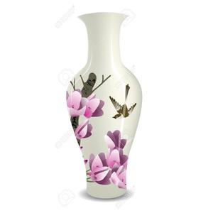 <b>Hand</b> <b>Paint</b> White Flower Vase Floor Mount Living Room Bedroom Modern Home Decoration Metal Vases For Artificial Plants Flowers - Product Image 4