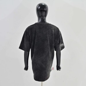 Wholesale Men Washed <b>Tshirt</b> Acid Washed Shirts Basic T Shirt Blank Tee Oversized Loose Fit Vintage Cotton T-Shirts with Custom - Product Image 2