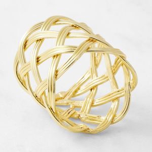 Antique Style Metal Napkin Ring For Luxury Dining <b>Table</b> - Product Image 2