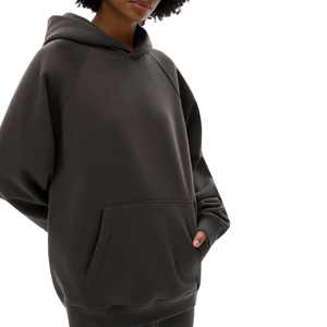 เสื้อฮู้ดดี้โอเวอร์ไซส์พรีเมียม |   เสื้อพูลโอเวอร์ผ้าฝ้ายฟลีซแบบเรียบ สไตล์สตรีทแวร์ สำหรับโรงเรียน มหาวิทยาลัย และวิทยาเขต - Product Image 2