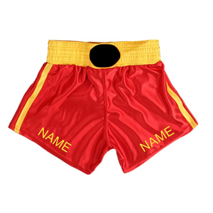 Pantalones Cortos Deportivos Personalizados con Logotipo, Transpirables, de Cintura Media, para Muay Thai, Artes Marciales, Grappling, Gimnasio, para Hombre y Mujer, de Secado Rápido - Product Image 2