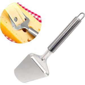 Affettatrice per Formaggio Multifunzionale in Acciaio Inox, Utensile Manuale Argento Antiaderente per Tutti i Tipi di Formaggio - Product Image 3