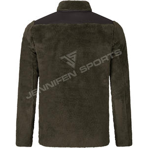 Men's Casual Style 100% Heavy <b>Micro</b> <b>Fleece</b> Windproof Outdoor Hunting <b>Jacket</b> For Winter Comfortable Warm - Product Image 6