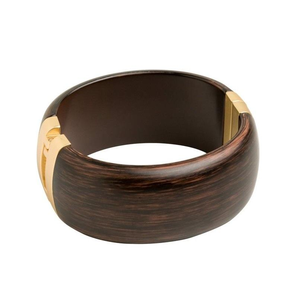 Brazaletes de Madera Hechos a Mano con Diseño de Autor, Acabado Liso, Impermeables, Colores Personalizables, Estilo Étnico, por AFZA ENTERPRISES - Product Image 1