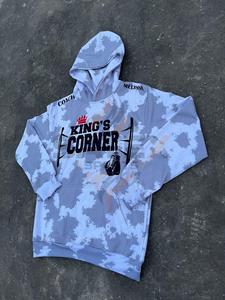 Nouveau design, sweat à capuche personnalisé délavé, impression sérigraphique, 100% coton, MMA, pull-over, surdimensionné, vintage, effet délavé à l'acide, pour hommes - Product Image 3