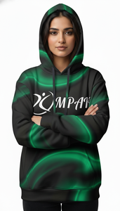 เสื้อฮู้ดดี้โอเวอร์ไซส์ยูนิเซ็กส์สไตล์ร่วมสมัย พร้อมลายพิมพ์แบบ Sublimation ทั่วตัว สำหรับไลน์สตรีทแวร์ที่อินเทรนด์ - Product Image 3