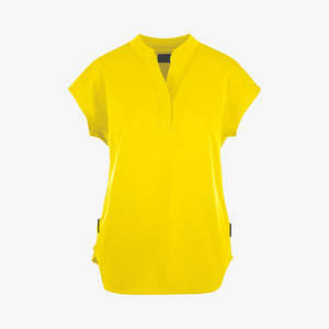 Blusas Médicas Unisex de Corte Ajustado con Diseño de Cuello y Logotipo Personalizado, Tejido de Punto 72% Poliéster, Venta al por Mayor OEM, Detección de Agujas - Product Image 1