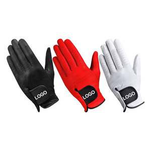 Guantes de golf OEM con logotipo personalizado, cuero cabretta de primera calidad, ajuste ergonómico para tiendas profesionales, mercado estadounidense. - Product Image 6