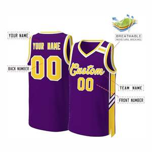 Camiseta de Baloncesto de Malla Transpirable de Alta Calidad, Impresión por Sublimación, Uniforme Deportivo Personalizado para Equipo, Nombre y Número Personalizados - Product Image 6
