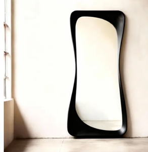 Aluminum Alloy Full-Length <b>Mirror</b> Tall Slimming Dressing Home Floor-Standing Arch-Shaped Movable - Product Image 2