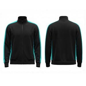 Veste à fermeture éclair intégrale personnalisée par sublimation pour vêtements de sport, chaude, respirante, séchage rapide |   Tailles Hommes Femmes Jeunes |   Veste d'entraînement - Product Image 2