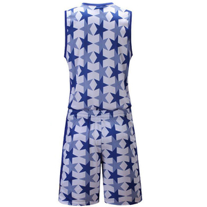 Tenues de sport de basketball unisexes 100 % polyester, haute qualité, personnalisables, ensembles uniformes pour adultes, respirants, grandes tailles, sublimation personnalisée - Product Image 6