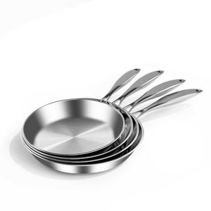 Poêle Tawa plate en acier inoxydable de qualité supérieure pour la cuisson de Roti, Chapati, Dosa – Ustensile de cuisine robuste et de conception épaisse - Product Image 2
