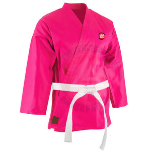 Uniforme de Karate Cómodo de Última Moda, Poliéster/Algodón Duradero, Transpirable, Ligero, Antiencogimiento, Kimono Unisex Personalizable - Product Image 2