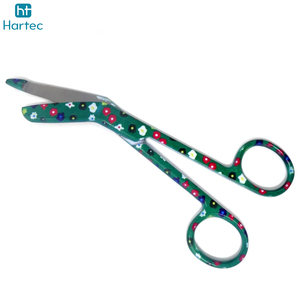 Nouveaux arrivages : ciseaux de premiers secours en acier inoxydable de qualité supérieure, tranchants et durables, pour infirmières, médecins, ciseaux à pansements Lister. - Product Image 5