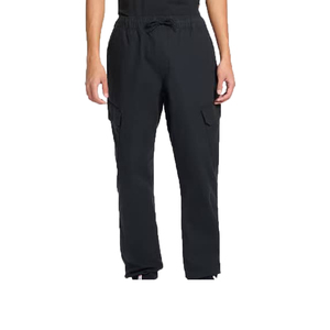 Men's <b>Black</b> <b>Pants</b> Elastic Waist Multiple Pockets Workwear Style Material Midweight Autumn Wear Wholesale - Product Image 3