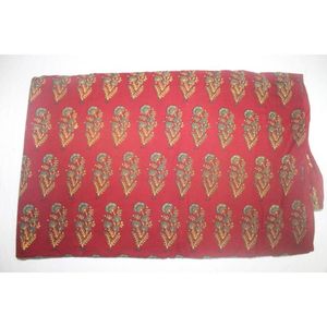 Tela de Algodón con Estampado a Mano Rojo, 110 GSM, para Cortinas, Pañales, Textiles para el Hogar, Bolsas y Accesorios, Precio al por Mayor - Product Image 5