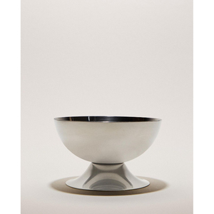 Cubo de hielo redondo de acero inoxidable con base de pedestal para enfriar champán, uso en fiestas, diseño elegante, resistente al óxido - Product Image 2